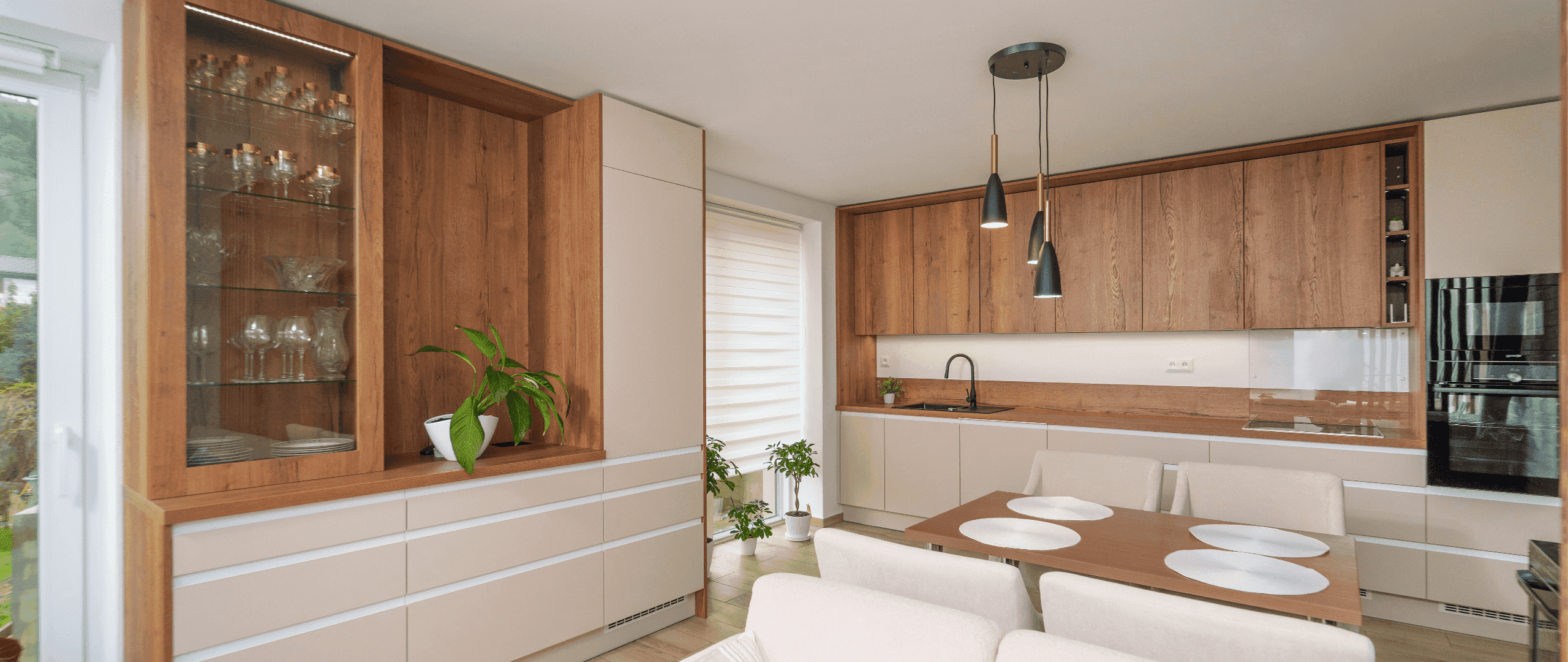 Kuchyně Satin Matt | Dub koňakový