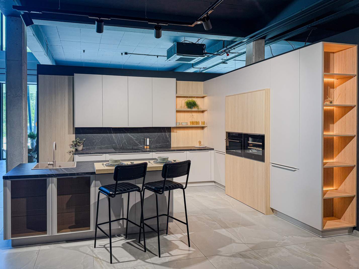 Kuchyňe | Kašmír Matt | Dub Vincenza | Pietra Grigia